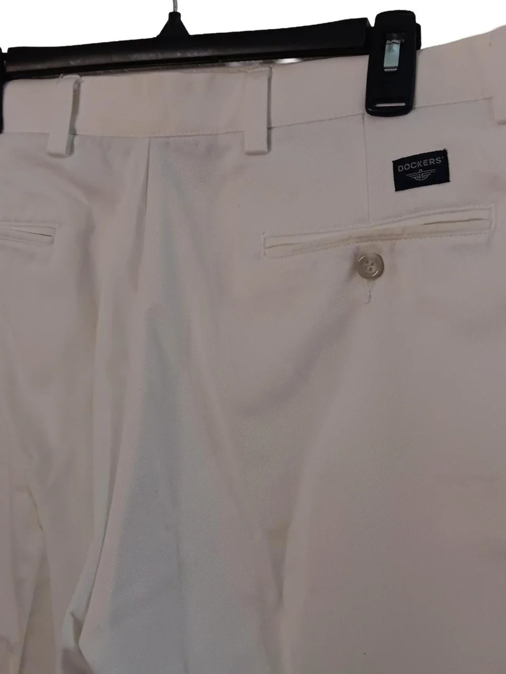 Dockers Men's White Chino Pants